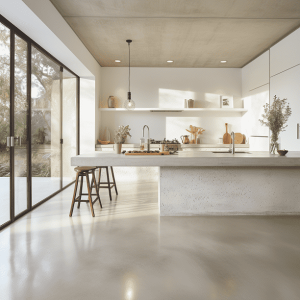 Beton Ciré Sol Cuisine
