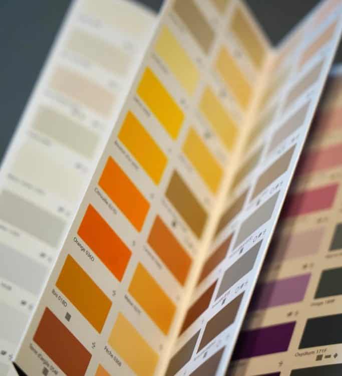 Nuancier Iris matières Marius Aurenti