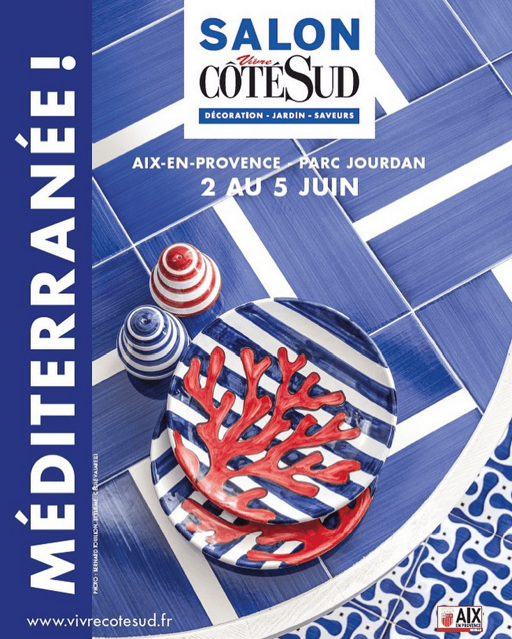 Salon Vivre Cote Sud Affiche