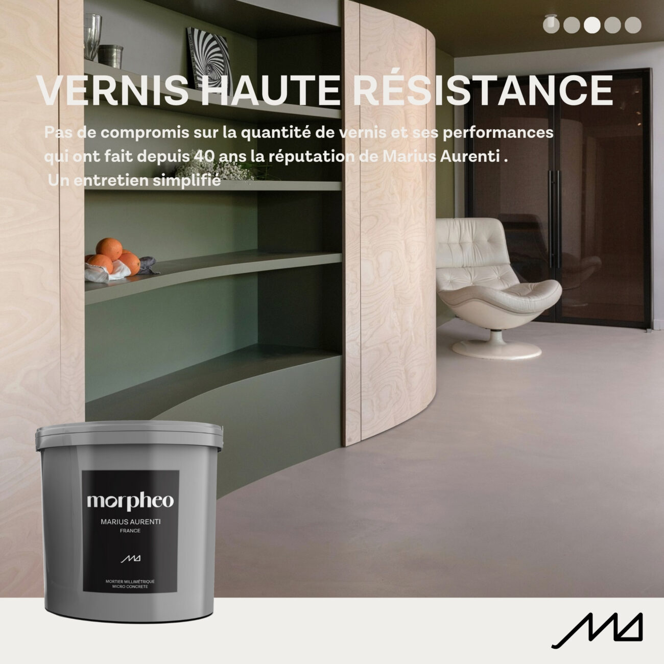 Kit Béton ciré Sol Intérieur Marius Aurenti MORPHEO - Matières Marius ...