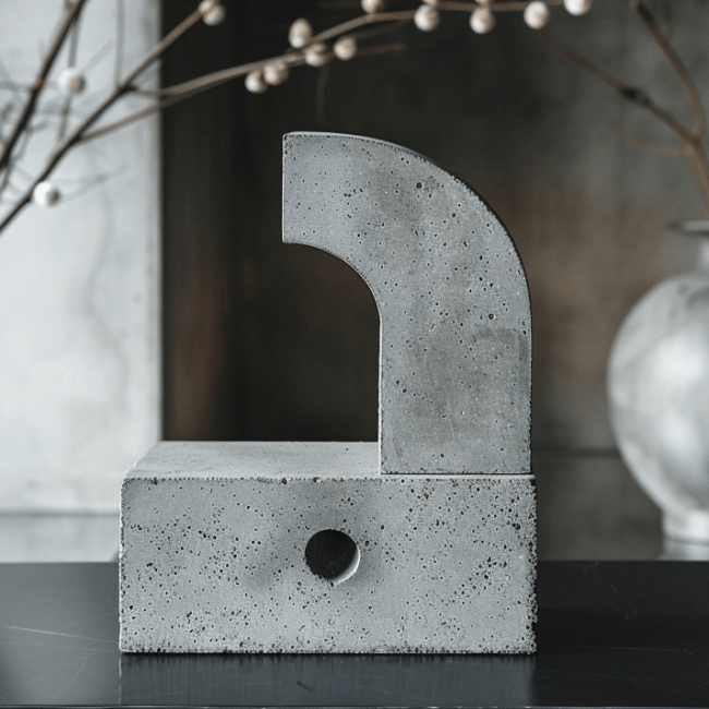 objet en béton