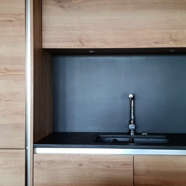 béton ciré Ardoise mat