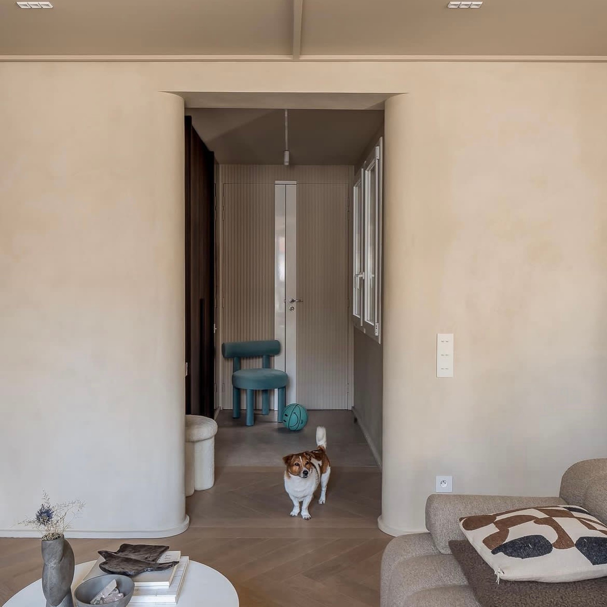 Béton pour murs intérieurs