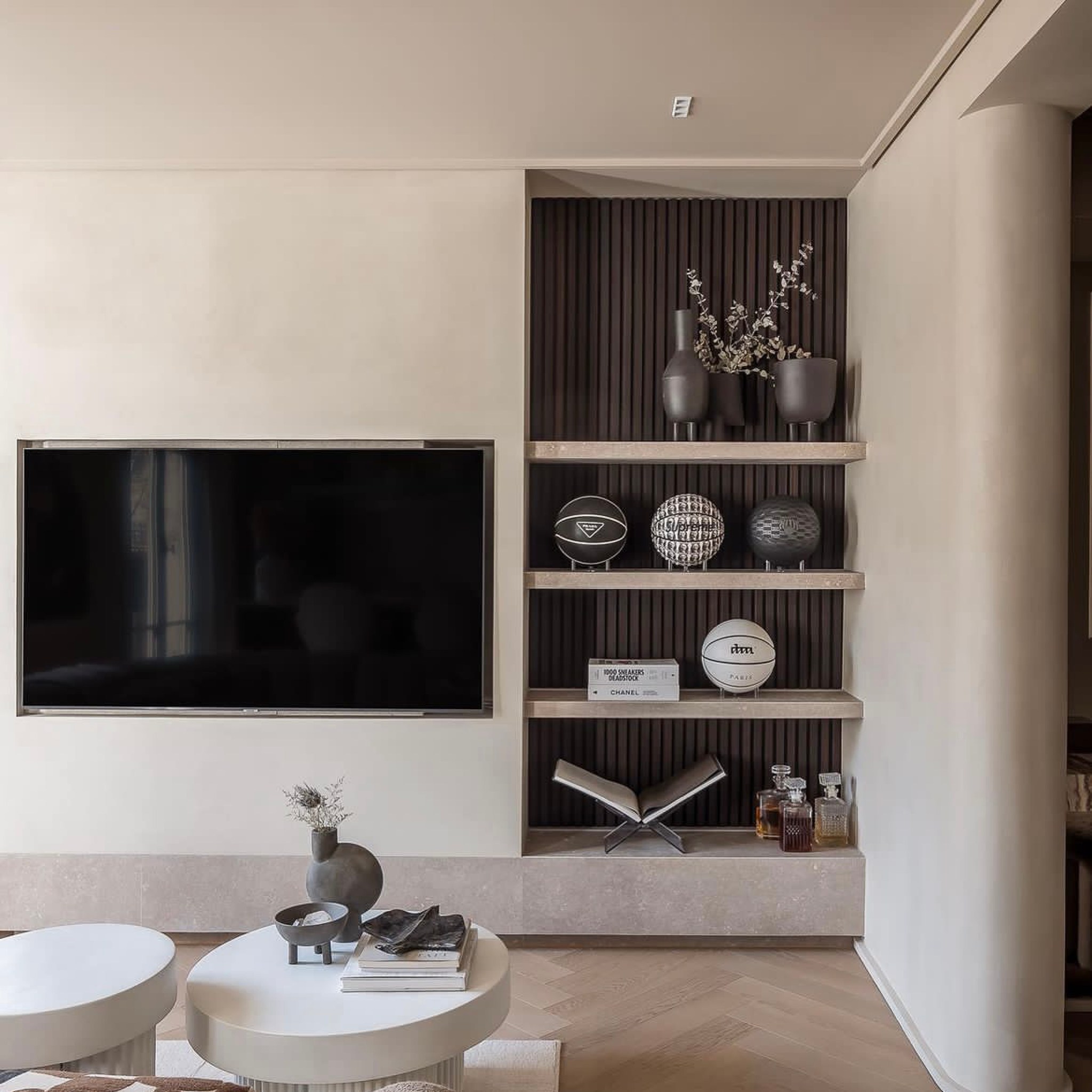 Béton pour murs intérieurs