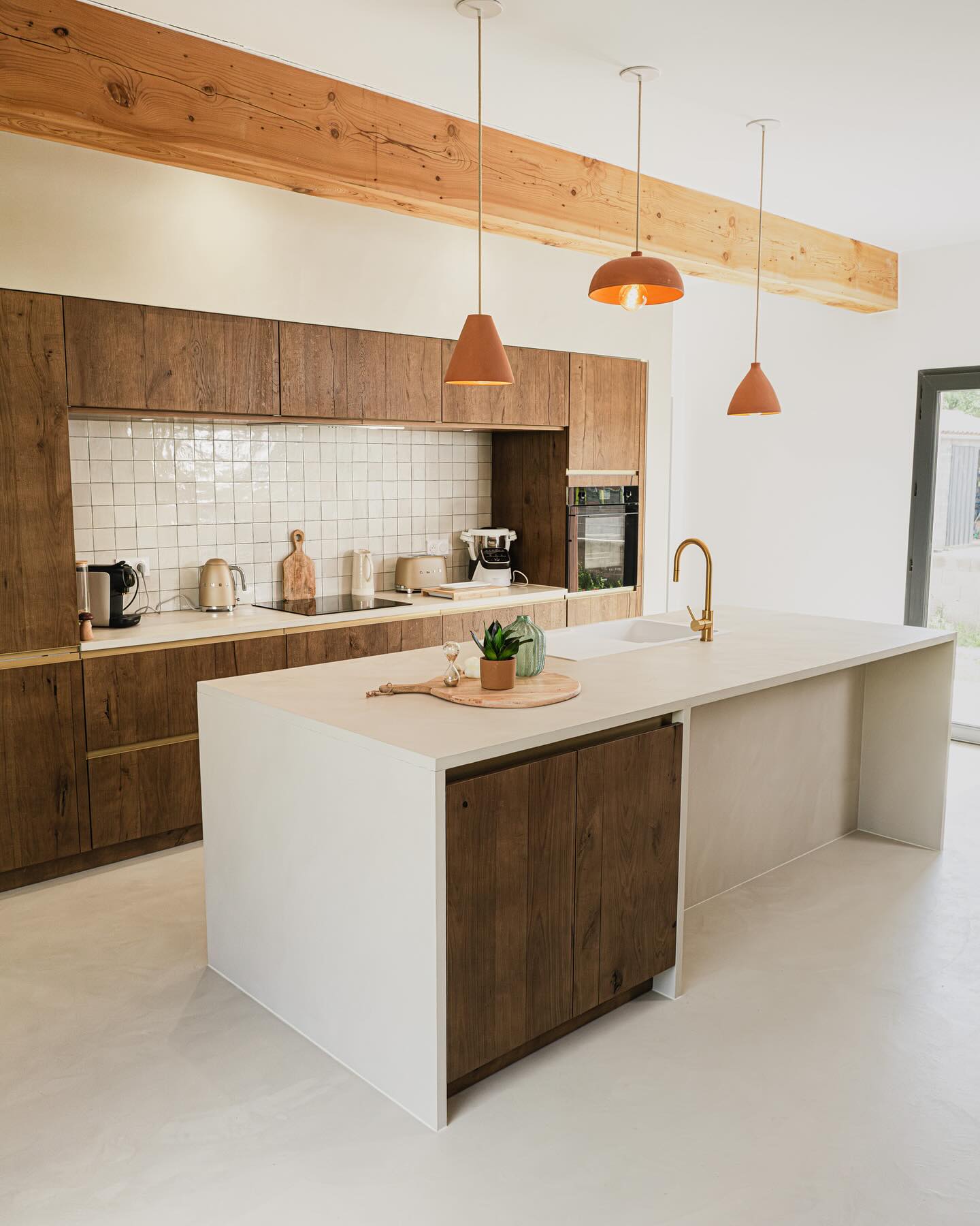 cuisine béton ciré