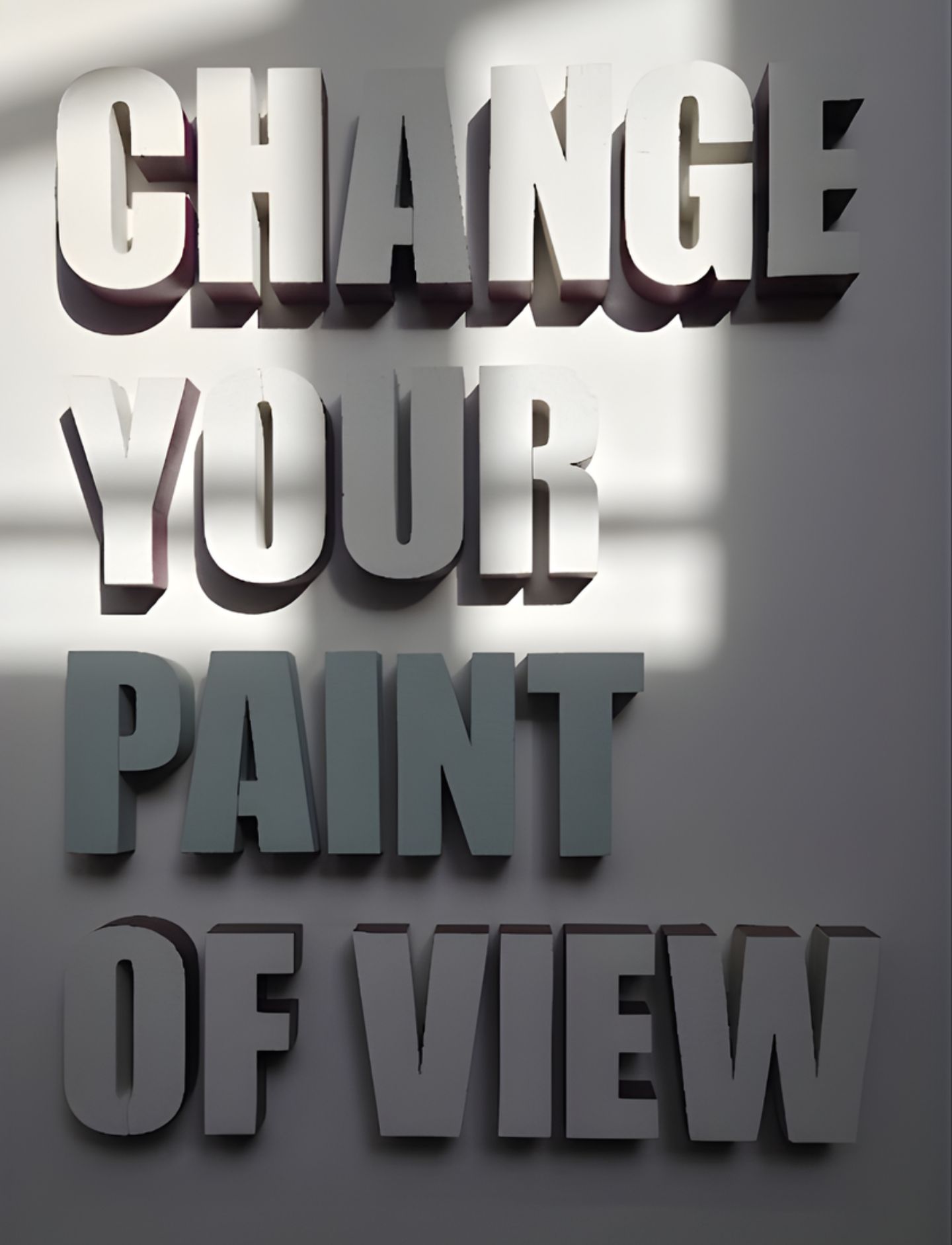Change your paint of view Marius Aurenti