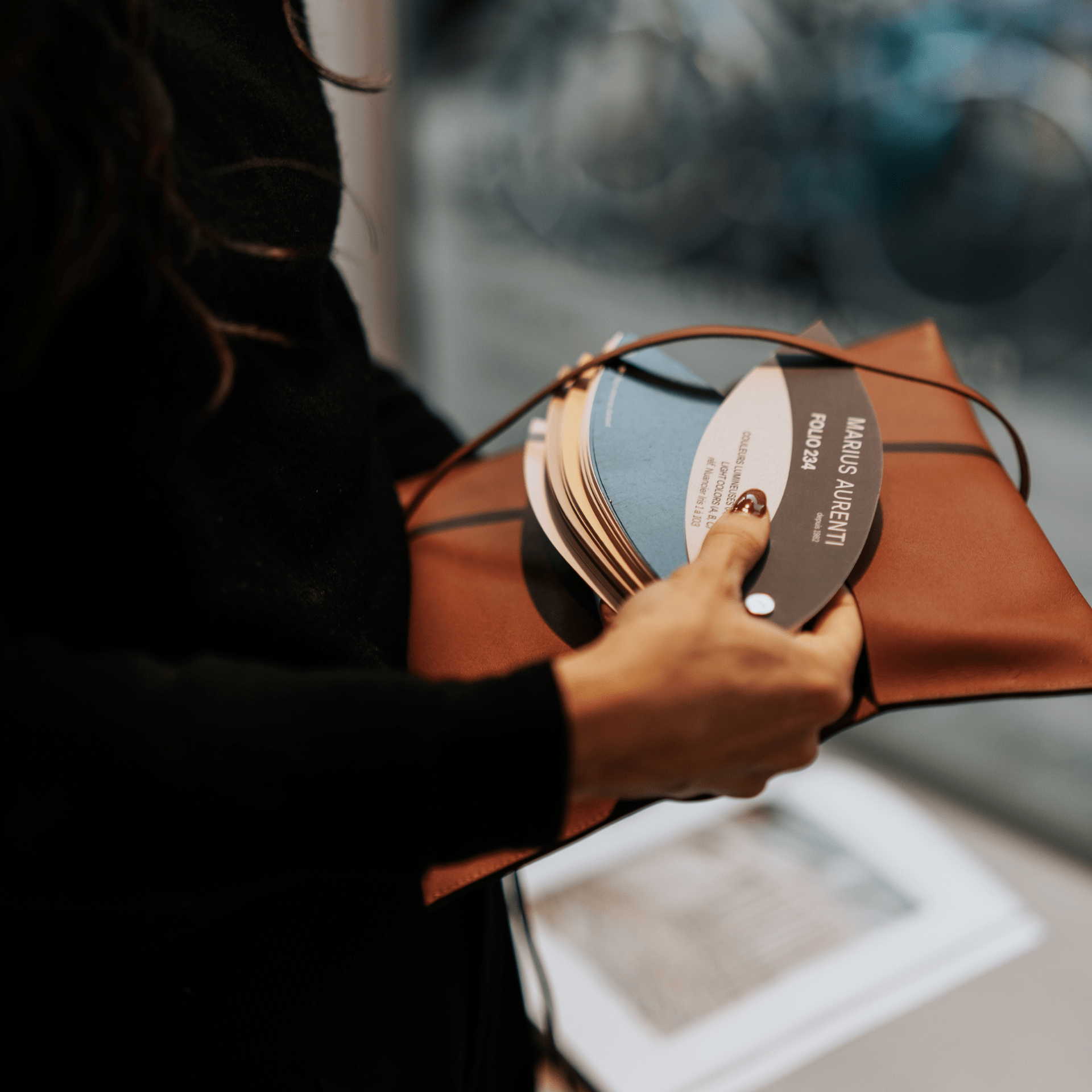 Nuancier FOLIO 234 avec étui Cuir Signature Fauve