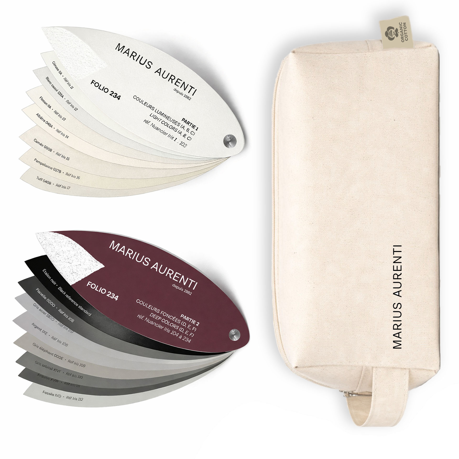 Nuancier FOLIO 234 – Pochette coton écologique