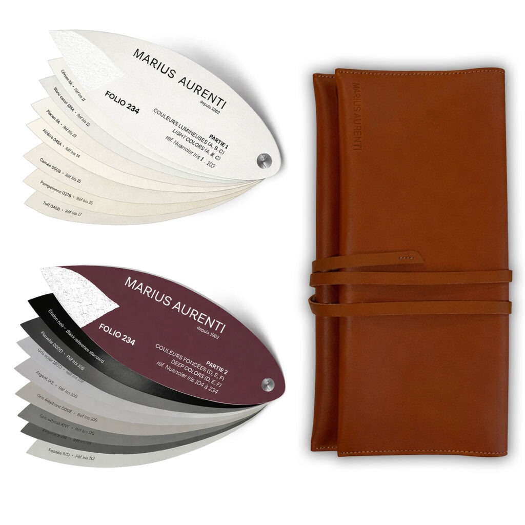 Nuancier FOLIO 234 avec étui Cuir Signature Fauve