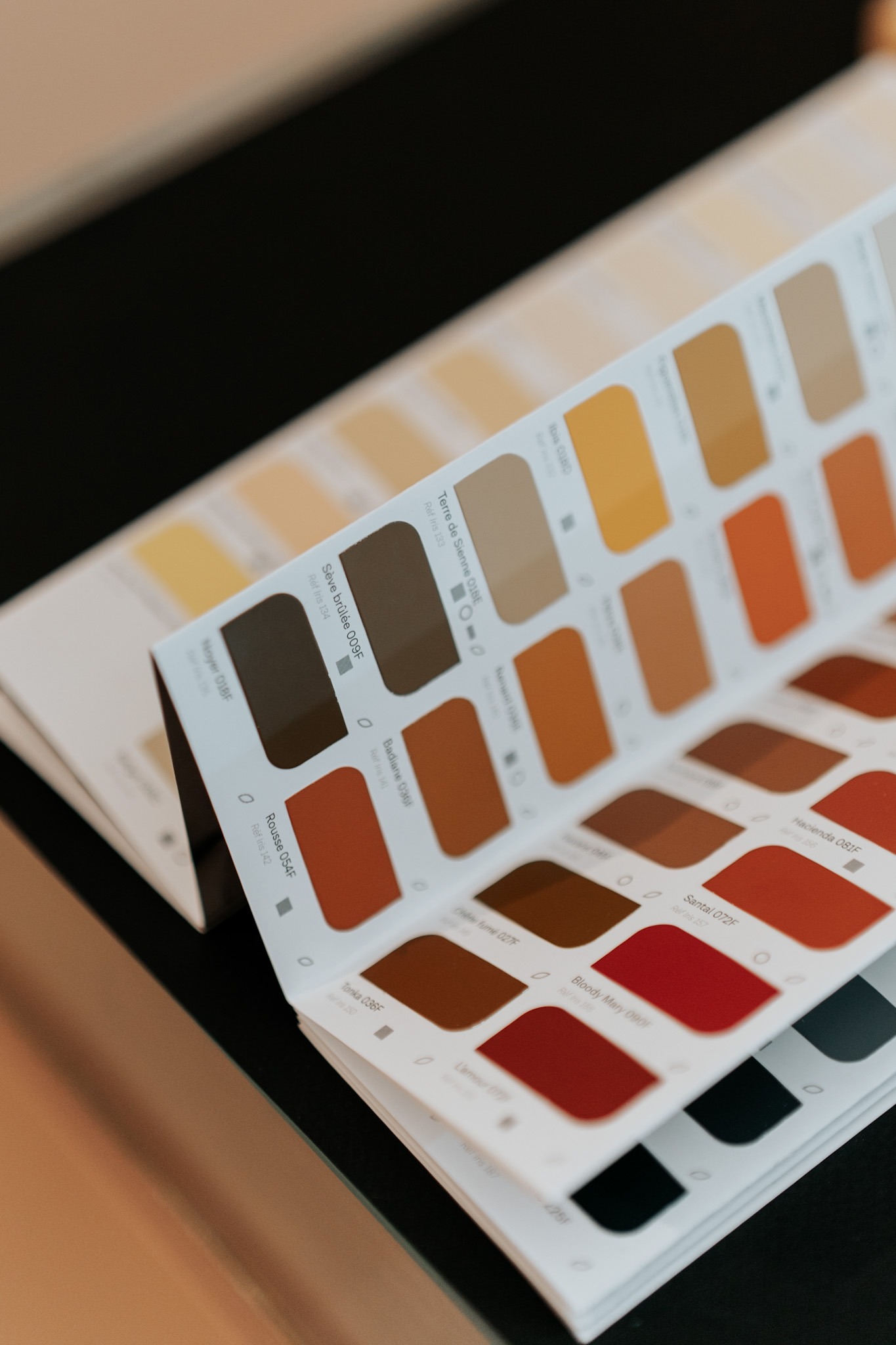 Nuancier Marius Aurenti