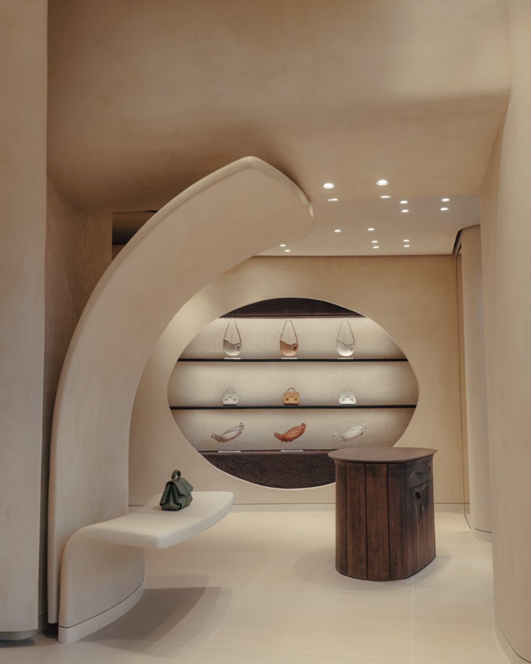 béton ciré espace public boutique et magasin