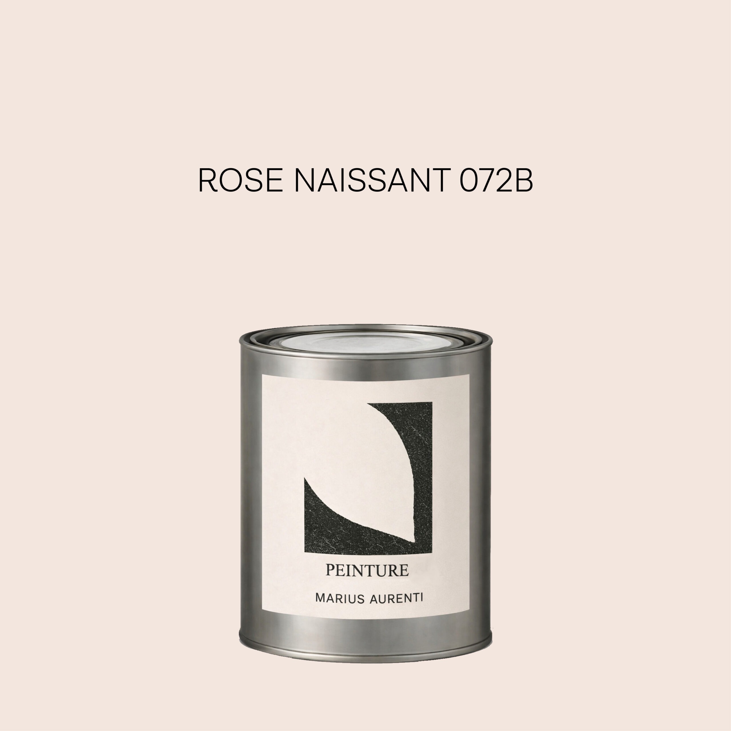 Peinture Rose naissant 072B